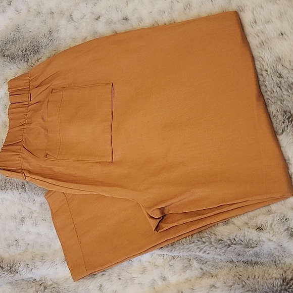 LOFT Women's Mustard Pull-On Waistband Pants Size XS - Picture 7 of 7